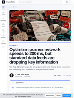 200 ms subblocks zero four fields in Optimism payloads