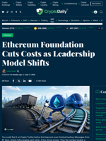 Inside Ethereum Foundation’s 40% Reset and New Leadership