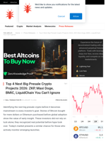 Top 4 Next Big Presale Crypto Projects 2026: ZKP, Maxi Doge, BMIC, LiquidChain You Can’t Ignore - NullTX