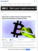 No More Crypto Hope In New York’s Mayoral Election?