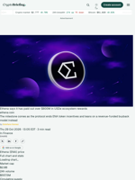 Ethena says it has paid out over $800M in USDe ecosystem rewards