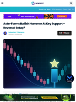 Aster Forms Bullish Hammer At Key Support – Reversal Setup?