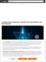 Cardano Price Prediction: ChatGPT Forecasts Rally for the Best Altcoins