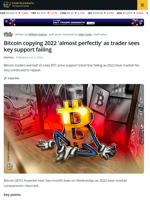 Bitcoin Faces a 'Likely' Breakdown From a 50-Month Trend Line