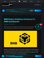 BNB Chain's Ambitious Roadmap for 2025 and Beyond - Blockchain.News