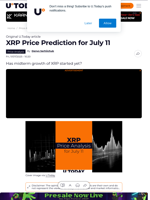 XRP Price Prediction for July 11