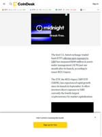 First U.S. Spot XRP ETF Surpasses $100M in Assets Under Management