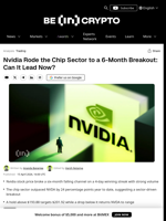 Nvidia Stock Price Breaks 6-Month Channel as Chip Sector Leads