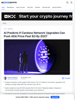 Can Cardano Upgrades Drive ADA Price to $3 in a Year?
