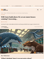 Will Aster hold above $2, or are more losses coming? Assessing... - AMBCrypto
