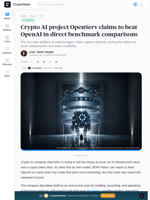 Crypto AI project OpenServ claims to beat OpenAI in direct benchmark comparisons