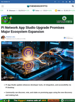 Pi Network App Studio Upgrade Promises Major Ecosystem Expansion - TheNewsCrypto