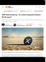 XRP shorts pile up – Is a short squeeze toward $1.36 next? - AMBCrypto
