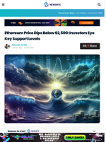 Ethereum Price Dips Below $2,500: Investors Eye Key Support Levels