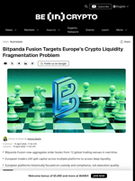 Bitpanda Fusion Targets Europe's Crypto Liquidity Gap