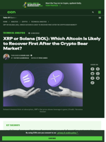XRP or Solana (SOL): Which Altcoin Is Likely to Recover First After the Crypto Bear Market? | CCN.com