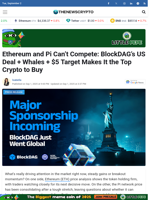 Ethereum and Pi Can’t Compete: BlockDAG’s US Deal + Whales + $5 Target Makes It the Top Crypto to Buy  -