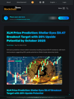 XLM Price Prediction: Stellar Eyes $0.47 Breakout Target with 20% Upside Potential by October 2025 - Blockchain.News