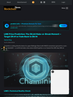 LINK Price Prediction: The $8.64 Make-or-Break Moment — Target $9.41 or Fade Back to $8.14 - Blockchain.News