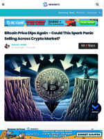 Bitcoin Price Dips Again – Could This Spark Panic Selling Across Crypto Market?