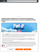 Pudgy Penguins (PENGU) Price Prediction: Breakdown Risks Mount as Charts Point Towards a $0.0040 Downside Target - Brave New Coin