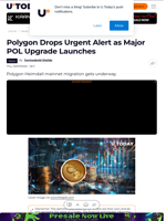 Polygon Drops Urgent Alert as Major POL Upgrade Launches