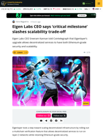 EigenLayer Brings Multichain AVS Support to L2 Networks