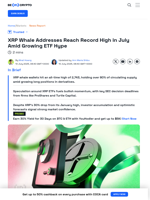Number of XRP Whales Hits New High in July