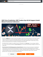 XRP Price Prediction: XRP Traders Eye $2.54 Support Amid Mixed Technical Indicators - Brave New Coin