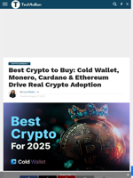Best Crypto to Buy: Cold Wallet Presale Hits $6M! Monero, Cardano, Ethereum in Focus
