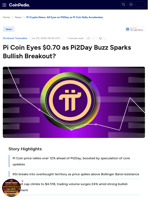 Pi Crypto News: All Eyes on Pi2Day as Pi Coin Rally Accelerates