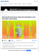 Bluefin (BLUE): The Rising Star in the Perp DEX Token Boom