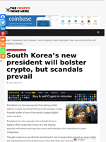 South Korea’s new president will bolster crypto, but scandals prevail - The Crypto News Wire