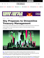 Sky Proposes to Streamline Treasury Management - 