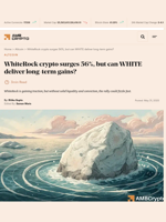 WhiteRock crypto surges 56%, but can WHITE deliver long-term gains? - AMBCrypto