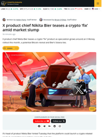 X Product Chief Hints at Crypto Plans, Sparks Speculation