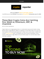 Best Crypto Coins to Watch: Web3 ai, ETH, XRP, & LINK