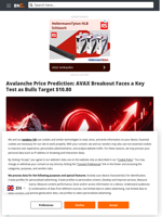 Avalanche Price Prediction: AVAX Breakout Faces a Key Test as Bulls Target $10.80 - Brave New Coin