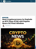 Next Cryptocurrency to Explode as BTC Eyes $74K and Pepeto Nears Its Final Window - TechBullion