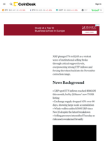 XRP Price News: Slides 7% as Technical Breakdown Opens Move to $1.80