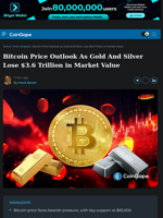 Bitcoin Price Outlook As Gold And Silver Lose $3.6 Trillion in Market Value