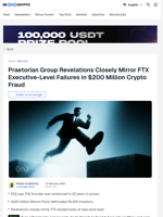 Praetorian Group Scandal Echoes FTX Collapse