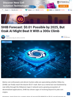 SHIB Forecast: $0.01 Possible by 2025, But Ozak AI Might Beat It With a 300x Climb