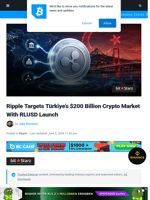 Ripple Targets Türkiye’s $200B Crypto Market With RLUSD Launch