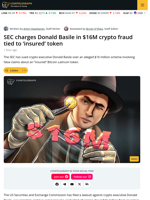 SEC Charges Donald Basile in $16M Crypto Fraud Over “Insured” Token