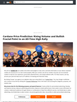 Cardano Price Prediction: Rising Volume and Bullish Fractal Point to an All-Time High Rally - Brave New Coin