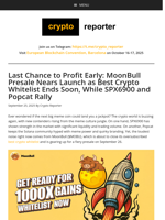 Best Crypto Whitelist: MoonBull vs SPX6900 and Popcat Hype Builds