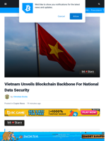 Vietnam Unveils Blockchain Backbone for National Data Security
