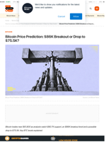 Bitcoin Price Prediction: $86K Breakout or Drop to $75.5K? | Live Bitcoin News