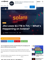 Jito TVL Drops 73% as Solana Rankings Shift Today!